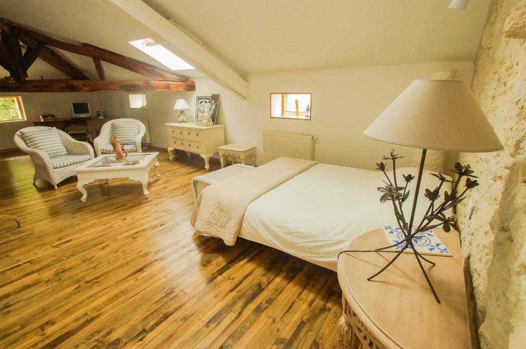 Chambres D'Hotes Domaine De La Rose Des Vents Castelnau-sur-lʼAuvignon Szoba fotó
